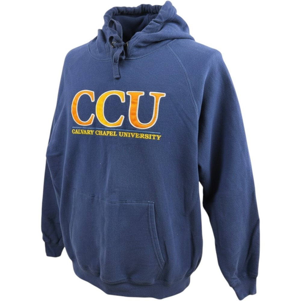 Hanes Calvary Chapel University CCU Sweathshirt Vintage Hoodie Mens XL